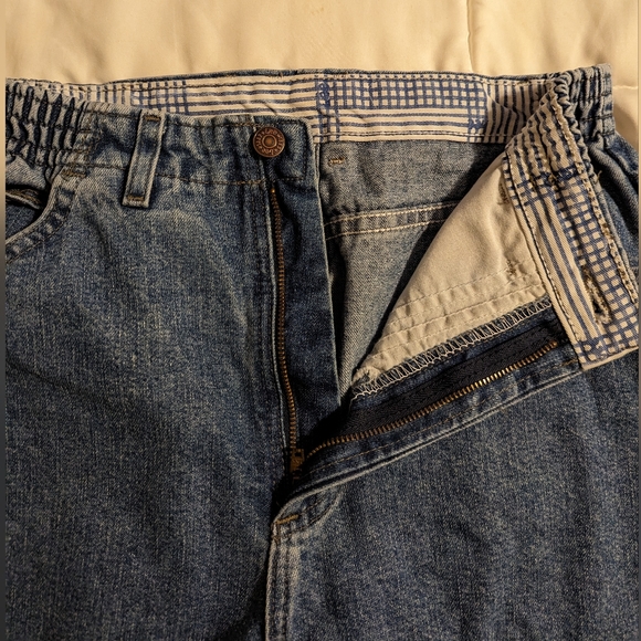 VINTAGE LEE high rise mom jeans size 4 waist 13" - Picture 2 of 8